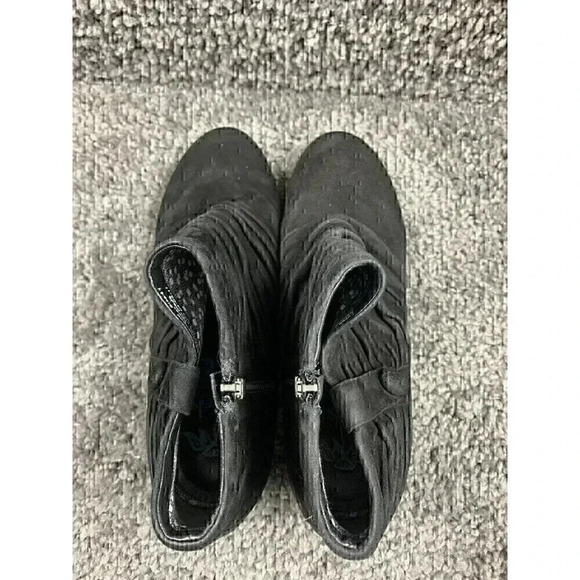 Dansko Buffy Ankle Boots Booties Black Suede Leather Slouch Size EUR 41​ - Picture 5 of 8